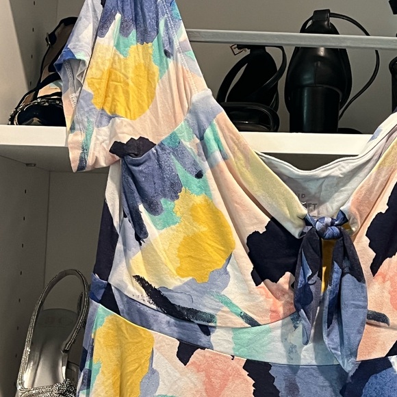 Off shoulder Colorful blouse - Picture 5 of 7